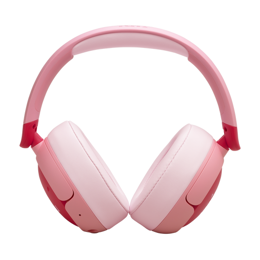 JBL Junior 470NC - Pink - Wireless over-ear noise cancelling kids headphones - Front